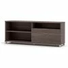 Bestar® Credenza w/ Drawers - 71" - Bark Grey - Pro-Linea Series