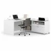 Bestar® L Desk - 71" - White - Pro-Linea Series
