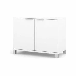 Bestar® 2-Door Storage Unit - White - Pro-Linea Series