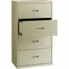 Hirsh Industries® HL1000 Series® Lateral File 30" Wide 4-Drawer - Putty