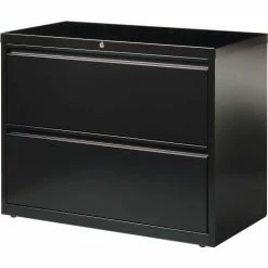 Hirsh Industries® HL10000 Series® Lateral File 36" Wide 2-Drawer - Black