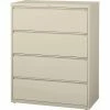 Hirsh Industries® HL10000 Series® Lateral File 42" Wide 4-Drawer - Putty