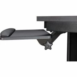 Global Industrial™ Low Profile Adjustable Keyboard Tray, 20-1/8"W x 11"D, Black -Outlet Desks & Workstations Store 190288C 01