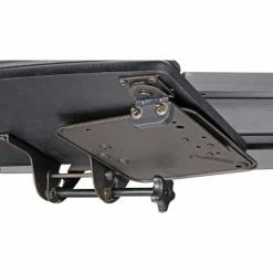 Global Industrial™ Mouse Tray, 8"W x 8"D, 360° Rotation, Black, 1/Pack -Outlet Desks & Workstations Store 190289C 02