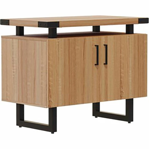 Safco® Mirella Storage Cabinet, 20"D x 36"W x 29-1/2"H, Sand Dune 2 Safco® Mirella Storage Cabinet, 20"D x 36"W x 29-1/2"H, Sand Dune - Image 2