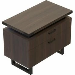 Safco® Mirella Lateral File, 20"D x 36"W x 29-1/2"H, Southern Tobacco -Outlet Desks & Workstations Store 22194 MRLF36STO Top