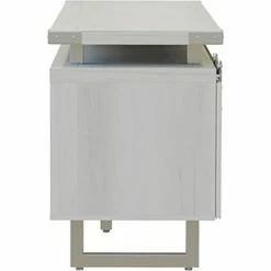 Safco® Mirella Low Wall Cabinet Wood Doors, 20"D x 72"W x 29-1/2"H, White Ash -Outlet Desks & Workstations Store 22220 MRLWCWDWAH Side