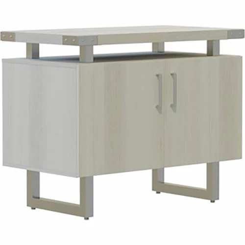 Safco® Mirella Storage Cabinet, 20"D x 36"W x 29-1/2"H, White Ash 2 Safco® Mirella Storage Cabinet, 20"D x 36"W x 29-1/2"H, White Ash - Image 2