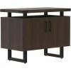 Safco® Mirella Storage Cabinet, 20"D x 36"W x 29-1/2"H, Southern Tobacco