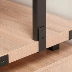 Safco® Mirella 3 Shelf Bookshelf, 13-1/2"D x 36"W x 38"H, Sand Dune -Outlet Desks & Workstations Store 22771 MRBS3SDD MountingBracket