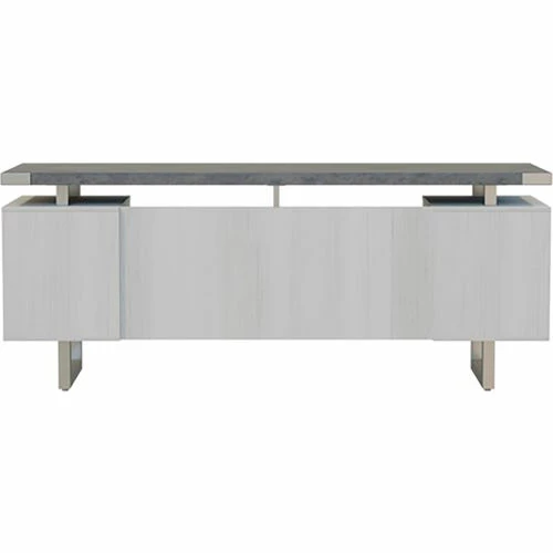 Safco® Mirella Free Standing Credenza, BBB/BF, 20"L x 72"W x 29-1/2"H, Stone Gray 5 Safco® Mirella Free Standing Credenza, BBB/BF, 20"L x 72"W x 29-1/2"H, Stone Gray - Image 5