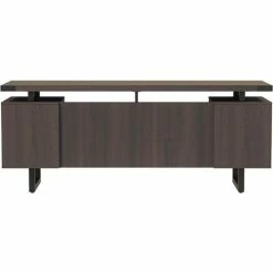 Safco® Mirella Free Standing Credenza, BBB/BF, 20"L x 72"W x 29-1/2"H, Southern Tobacco -Outlet Desks & Workstations Store 23129 MRCBF7220STO Back