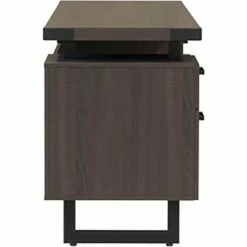 Safco® Mirella Free Standing Credenza, BBB/BF, 20"L x 72"W x 29-1/2"H, Southern Tobacco -Outlet Desks & Workstations Store 23130 MRCBF7220STO Side