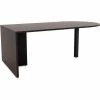 Alera® D Shape Peninsula Desk - 71"W x 35-1/2"D x 29-5/8"H - Espresso - Valencia Series