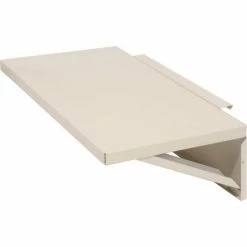 Side Shelf Kit For Global Industrial™ Computer Cabinet, Light Gray, Set of 2