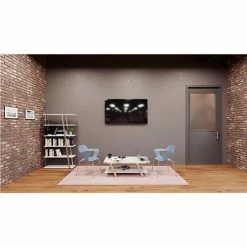 Safco® Mirella 5 Shelf Bookshelf, 13-1/2"D x 36-3/4"W x 67-1/2"H, White Ash -Outlet Desks & Workstations Store 23781 Mirella Lifestyle 25 WAH