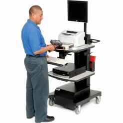 Newcastle Systems NB Series Mobile Powered Workstation, Standard Power Package, 100AH Battery -Outlet Desks & Workstations Store 238539 05 2