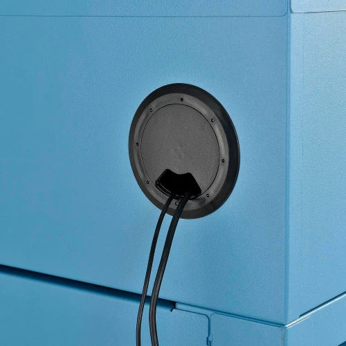 Global Industrial Mobile LCD Computer Cabinet, Blue, Assembled 18 Global Industrial Mobile LCD Computer Cabinet, Blue, Assembled - Image 18