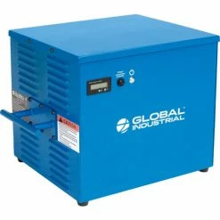 Global Industrial Mobile Powered LCD Computer Cabinet, 100AH Battery, Black, Unassembled -Outlet Desks & Workstations Store 239115PBK 03