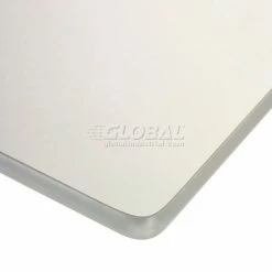 Global Industrial™ 81"H Stationary Floor Mount Orbit Computer Station Power Outlets Beige -Outlet Desks & Workstations Store 239130BG 09 3