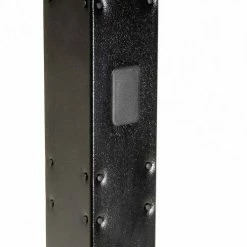 Global Industrial™ Floor Mount Orbit Steel Post, 81"H, Black -Outlet Desks & Workstations Store 239134BK 13