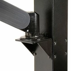 Global Industrial™ 81"H Floor Mount Orbit Steel Post and Power Outlets - Black -Outlet Desks & Workstations Store 239135BK 11 1