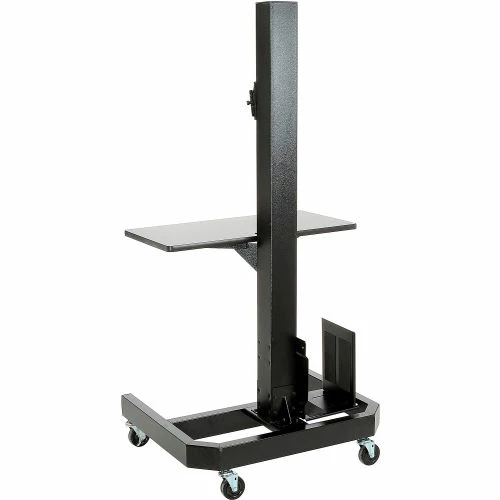Global Industrial™ Orbit Mobile Computer Cart with VESA Mount, Black 3 Global Industrial™ Orbit Mobile Computer Cart with VESA Mount, Black - Image 3