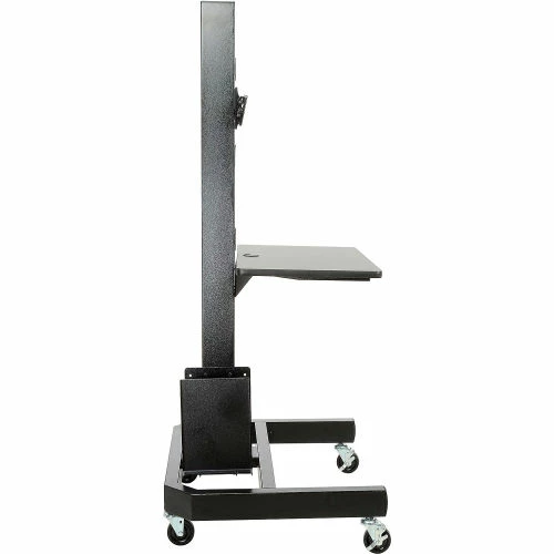 Global Industrial™ Orbit Mobile Computer Cart with VESA Mount, Black 5 Global Industrial™ Orbit Mobile Computer Cart with VESA Mount, Black - Image 5