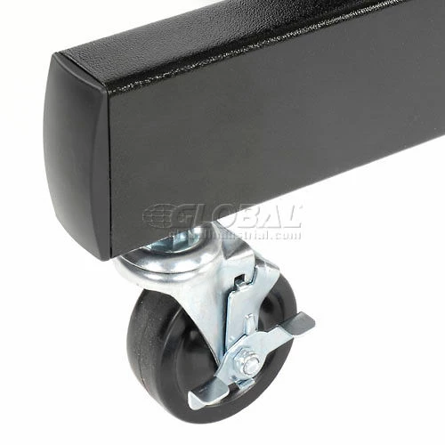 Global Industrial™ Orbit Mobile Computer Cart with VESA Mount, Black 16 Global Industrial™ Orbit Mobile Computer Cart with VESA Mount, Black - Image 16