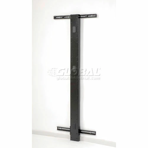 Global Industrial™ 72"H Wall Mount Unit with VESA Mount - Black 4 Global Industrial™ 72"H Wall Mount Unit with VESA Mount - Black - Image 4