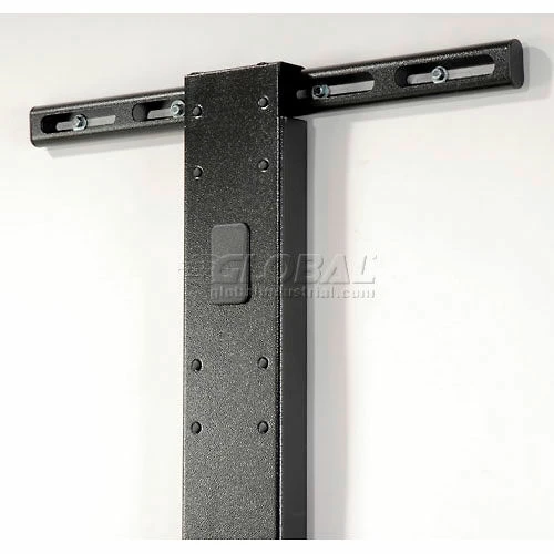 Global Industrial™ 72"H Wall Mount Unit with VESA Mount - Black 6 Global Industrial™ 72"H Wall Mount Unit with VESA Mount - Black - Image 6