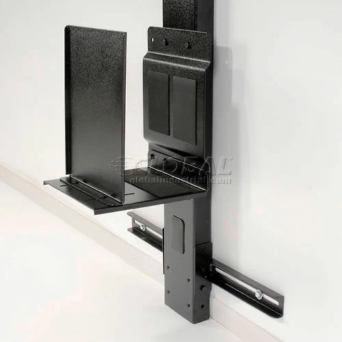 Global Industrial™ 72"H Wall Mount Unit with VESA Mount - Black 8 Global Industrial™ 72"H Wall Mount Unit with VESA Mount - Black - Image 8