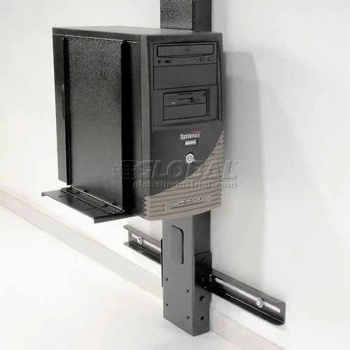 Global Industrial™ 72"H Wall Mount Unit with VESA Mount - Black 9 Global Industrial™ 72"H Wall Mount Unit with VESA Mount - Black - Image 9