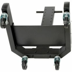 Global Industrial™ 40"H Mobile Post with Caster Base - Black -Outlet Desks & Workstations Store 239146BK 06