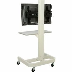 Global Industrial™ LCD/Plasma Mobile Cart - Beige -Outlet Desks & Workstations Store 239192BG 05 1