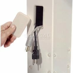 Global Industrial™ 81"H Stationary Floor Mount Orbit Computer Station Power Outlets Beige -Outlet Desks & Workstations Store 239192BG 22 5