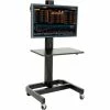 Global Industrial™ LCD/Plasma Mobile Cart - Black