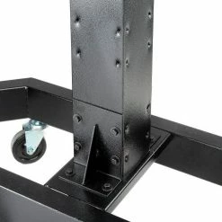 Global Industrial™ LCD/Plasma Mobile Cart with Power Outlet - Black -Outlet Desks & Workstations Store 239192BK 04 2