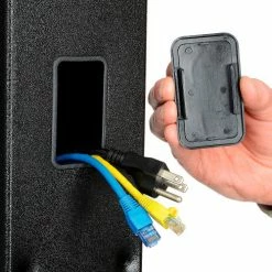 Global Industrial™ LCD/Plasma Mobile Cart with Power Outlet - Black -Outlet Desks & Workstations Store 239192BK 06 2