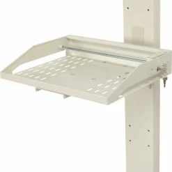 Global Industrial™ 72"H Laptop Wall Mount Unit - Beige -Outlet Desks & Workstations Store 239194BG 03