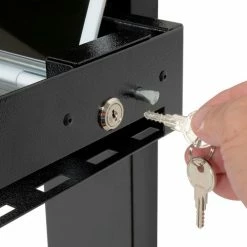 Global Industrial™ 72"H Laptop Wall Mount Unit - Black 21 Global Industrial™ 72"H Laptop Wall Mount Unit - Black -Outlet Desks & Workstations Store 239194BK 05