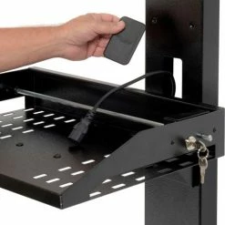 Global Industrial™ 72"H Laptop Wall Mount Unit - Black 22 Global Industrial™ 72"H Laptop Wall Mount Unit - Black -Outlet Desks & Workstations Store 239194BK 06