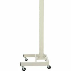 Global Industrial™ 78"H Mobile Post with Caster Base & Power Outlets - Beige -Outlet Desks & Workstations Store 239200BG 02 1