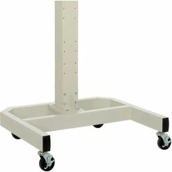 Global Industrial™ 78"H Mobile Post with Caster Base - Beige -Outlet Desks & Workstations Store 239200BG 07