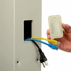 Global Industrial™ 78"H Mobile Post with Caster Base - Beige -Outlet Desks & Workstations Store 239200BG 08