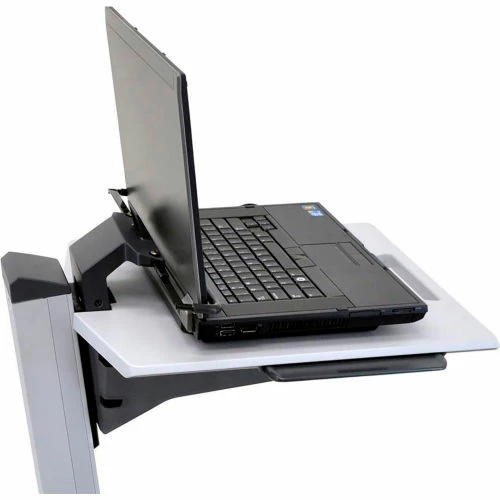 Ergotron® Neo-Flex® Laptop Cart, 15 lbs. Capacity, Two-Tone Gray 3 Ergotron® Neo-Flex® Laptop Cart, 15 lbs. Capacity, Two-Tone Gray - Image 3