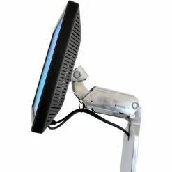 Ergotron® Neo-Flex® LCD Cart, 26 lbs. Capacity, Two-Tone Gray -Outlet Desks & Workstations Store 24 206 214 c