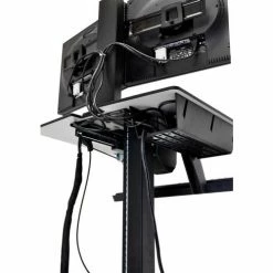 Ergotron® WorkFit-C Sit-Stand Workstation For Two LCD Monitors -Outlet Desks & Workstations Store 24 214 085 c