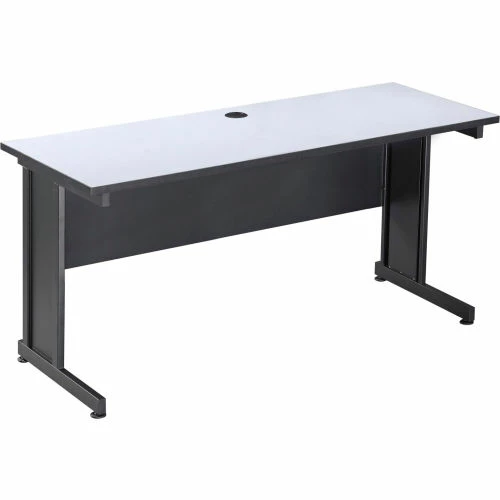 Interion By Global Industrial Interion® 60" Desk Gray 1 Interion By Global Industrial Interion® 60" Desk Gray