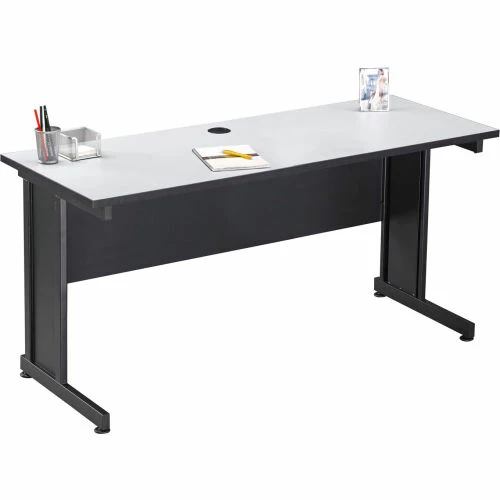 Interion By Global Industrial Interion® 60" Desk Gray 2 Interion By Global Industrial Interion® 60" Desk Gray - Image 2